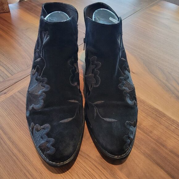 Seychelles Lantern Women's U.S. 10 Floral Embroidered Ankle Bootie IB00889 - Picture 4 of 10